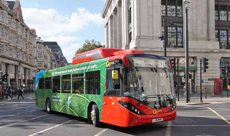 Go-Ahead London BYD D9UR ADL Enviro200EV SEe10